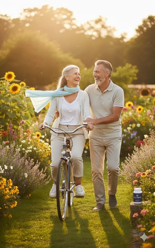Active couple enjoying wellness lifestyle